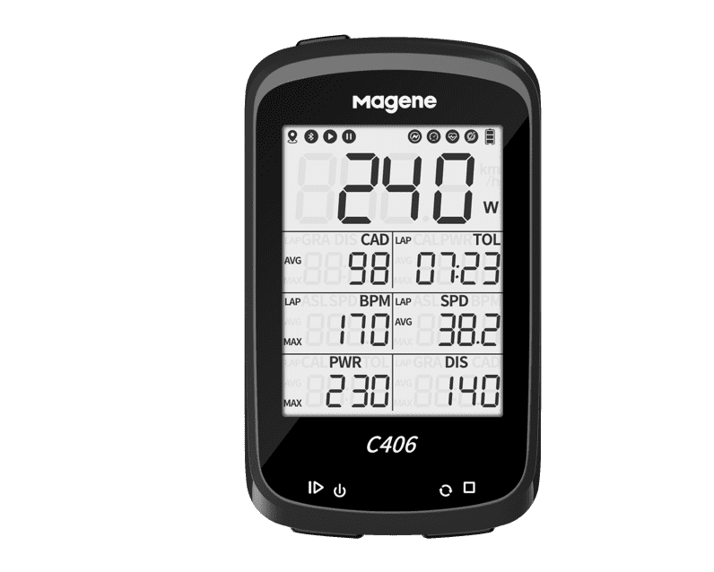 MAGENE ΚΟΝΤΕΡ ΠΟΔΗΛΑΤΟΥ ΑΣΥΡΜΑΤΟ GPS C406 - Κοντέρ στο bikemall