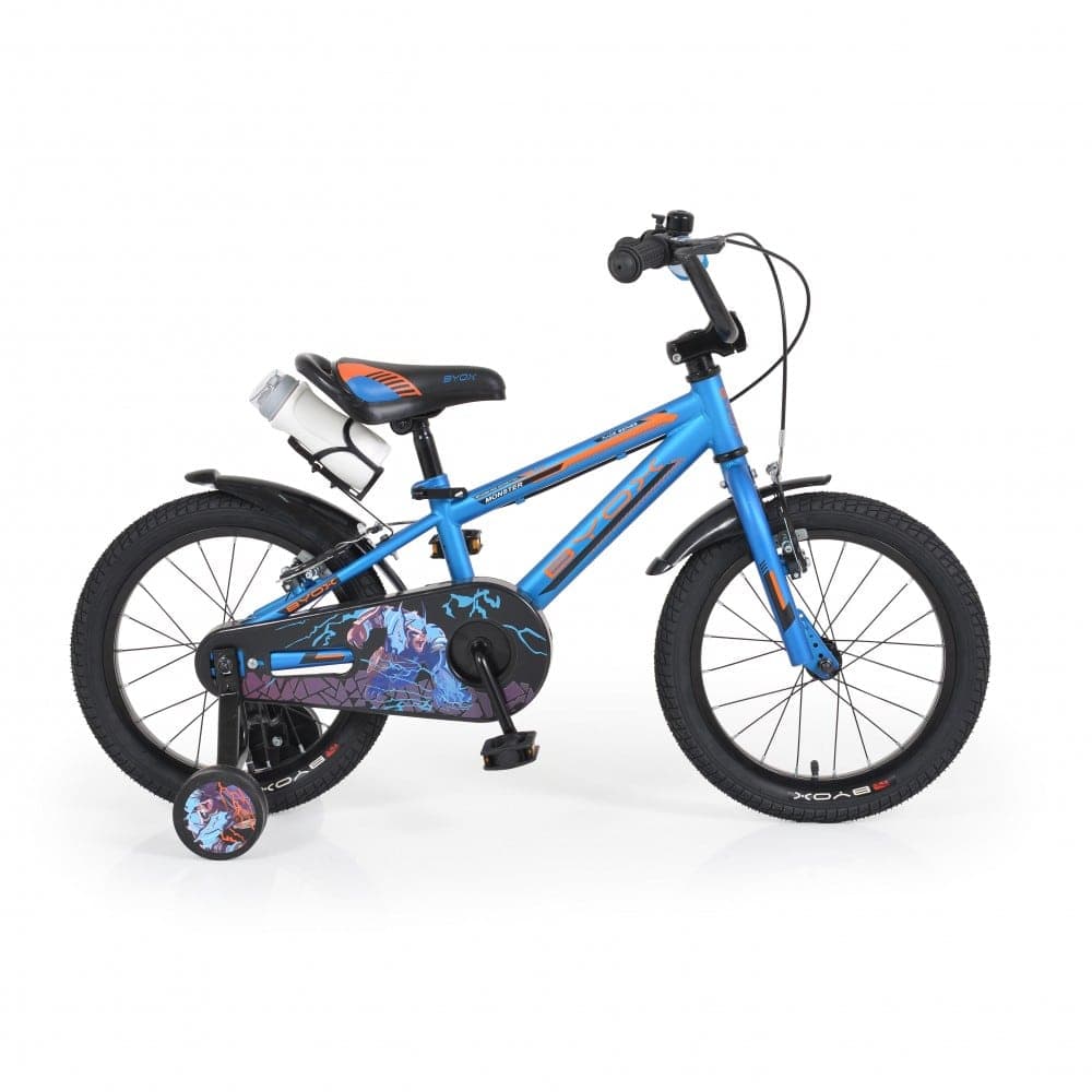 BYOX ΠΑΙΔΙΚΟ ΠΟΔΗΛΑΤΟ 16" MONSTER BLUE 104153 - Ποδήλατα Παιδικά  στο bikemall1
