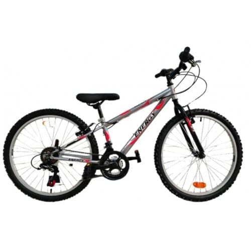 ENERGY ΠΟΔΗΛΑΤΟ MOUNTAIN THUNDER 26" 18 ΤΑΧΥΤΗΤΕΣ GRAY BLACK - Ποδήλατα Βουνού / MTB Hardtail στο bikemall1