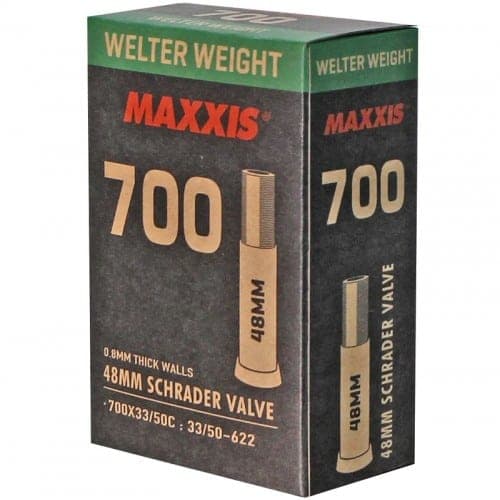 MAXXIS ΑΕΡΟΘΑΛΑΜΟΣ WELTER WEIGHT 700X33/50 A/V 48mm - Σαμπρέλες / Αεροθάλαμοι στο bikemall1
