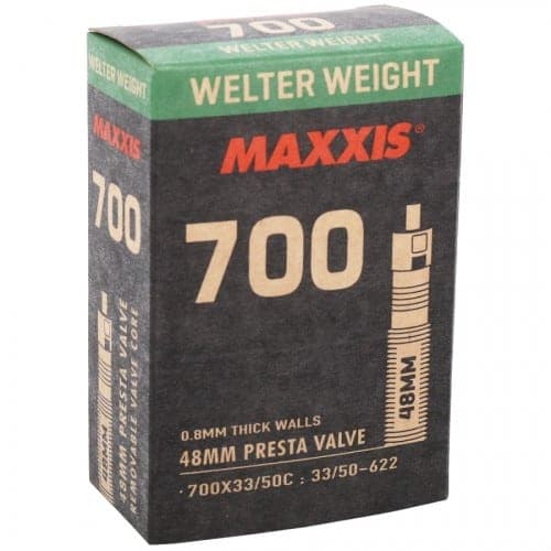 MAXXIS ΑΕΡΟΘΑΛΑΜΟΣ WELTER WEIGHT 700X33/50 F/V 48mm - Σαμπρέλες / Αεροθάλαμοι στο bikemall1