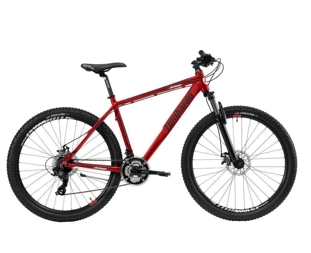 LOMBARDO MTB ΠΟΔΗΛΑΤΟ SESTRIERE 270 DISC 27.5" RED BLACK GLOSSY 2023 - Ποδήλατα Βουνού / MTB Hardtail στο bikemall1