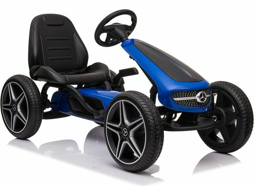 BYOX ΠΕΤΑΛΟΚΙΝΗΤΟ GO CART MERCEDES-BENZ BLUE 3-8 ΕΤΩΝ 108089 - Αυτοκίνητα Παιδικά Με Πετάλια στο bikemall1