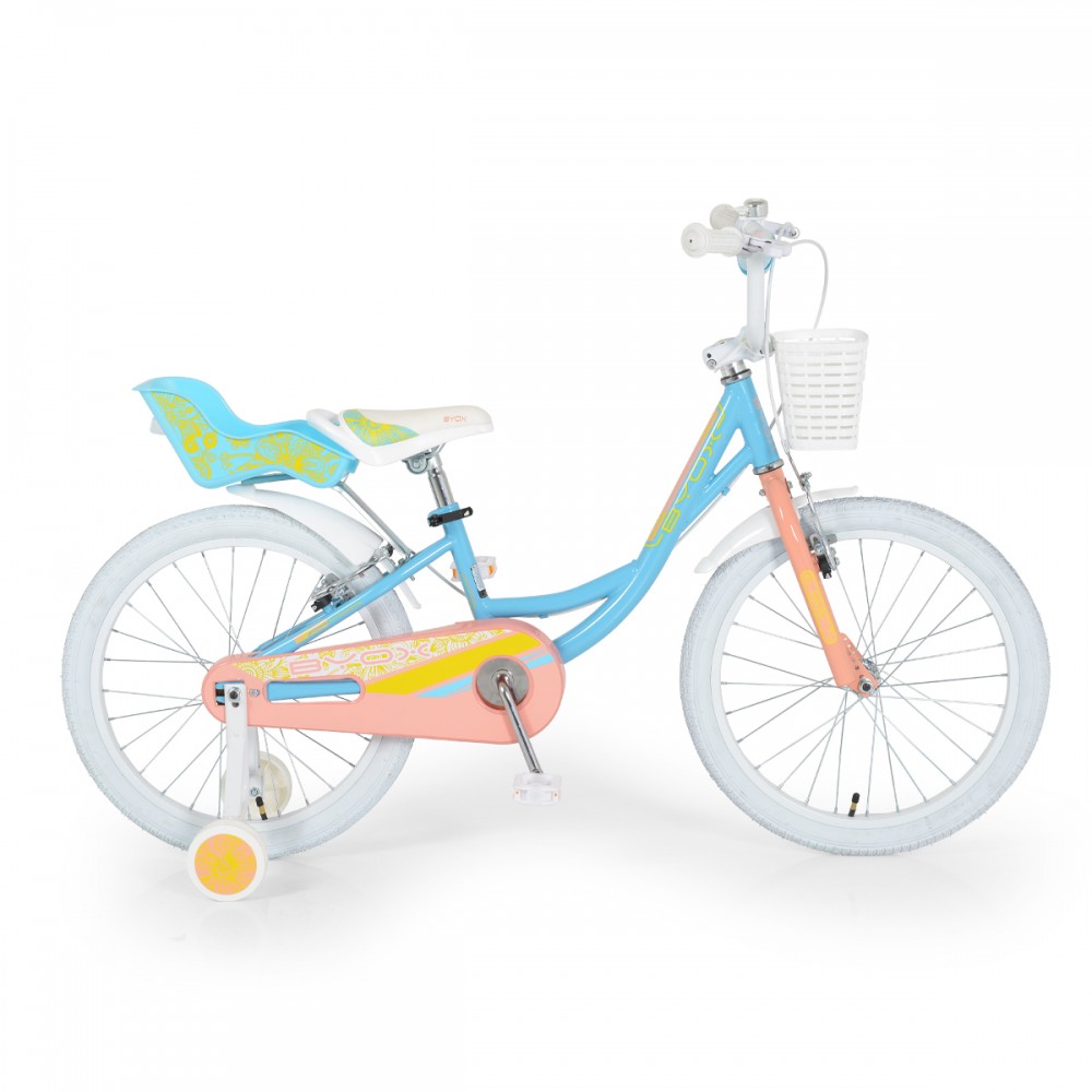 BYOX ΠΑΙΔΙΚΟ ΠΟΔΗΛΑΤΟ 20" FASHION GIRL BLUE 107687 - Ποδήλατα Παιδικά  στο bikemall1