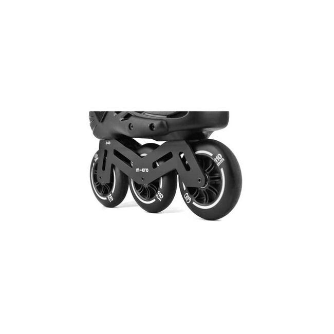 MICRO ROLLERS ΠΑΤΙΝΙΑ ΑΥΞΟΜΕΙΟΥΜΕΝΑ MT3 BLACK - Rollers στο bikemall1