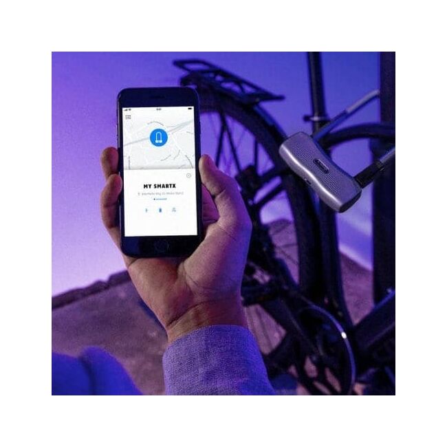 ΚΛΕΙΔΑΡΙΑ ΠΕΤΑΛΟ ABUS U-LOCK SMARTX  (ΞΕΚΛΕΙΔΩΜΑ ΜΕΣΩ SMART PHONE) 770A/160HB300 - Κλειδαριές Ποδηλάτου στο bikemall1