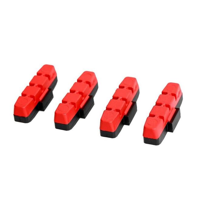 MAGURA ΤΑΚΑΚΙΑ ΦΡΕΝΩΝ BRAKE PADS RED RACE ORIENTED BRAKE PAD FOR ALL POLISHED RIMS RECOMMENDED FOR TRIAL 720423 - Τακάκια V-brake στο bikemall1