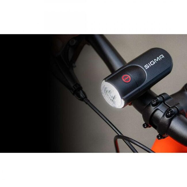 SIGMA ΣΕΤ ΦΑΝΑΡΙΑ ΜΠΑΤΑΡΙΑΣ AURA 30 LED 30LUX / CURVE 15970 - Φώτα Ποδηλασίας στο bikemall